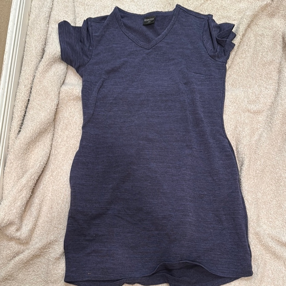 32 Degrees Navy Short Sleeve V-Neck Tee